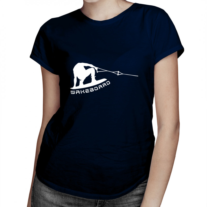 Wakeboard tail grab dámské tričko s potiskem
