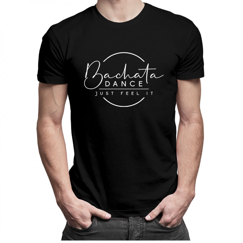 Levně Bachata dance - just feel it - pánské tričko s potiskem