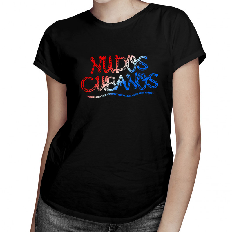 Levně Nudos cubanos - dámské tričko s potiskem