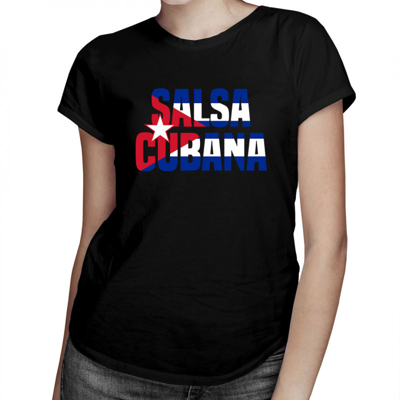 Levně Salsa cubana - dámské tričko s potiskem