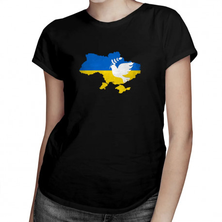 Svobodná Ukrajina - dámské tričko s potiskem