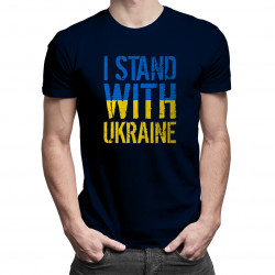 I stand with Ukraine - pánské tričko s potiskem