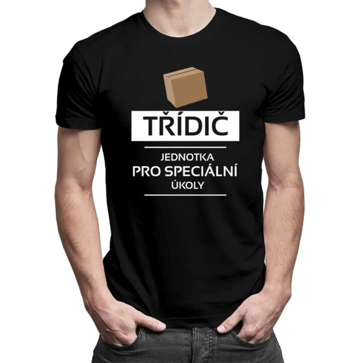 Třídič - jednotka pro speciální úkoly - pánské tričko s potiskem
