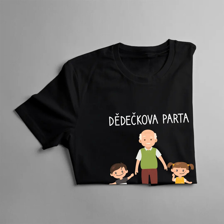 Dědečkova parta - pánské tričko s potiskem