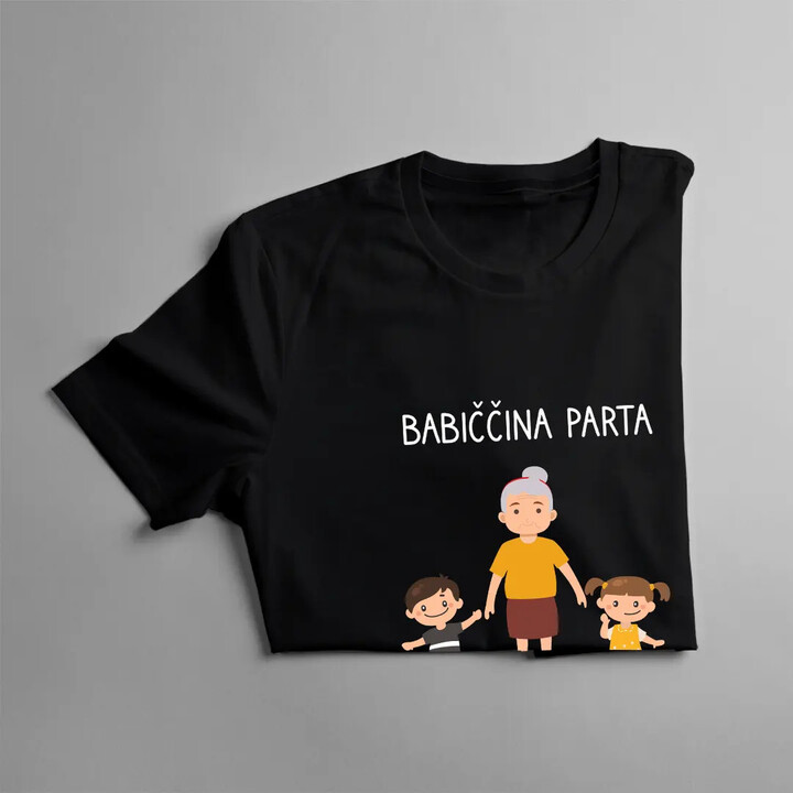 Babiččina parta - dámské nebo unisex tričko s potiskem