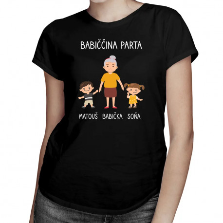 Babiččina parta - dámské nebo unisex tričko s potiskem