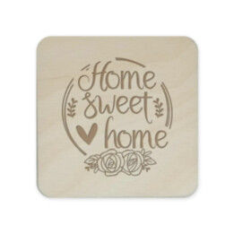 Home sweet home - podložky pod hrnek