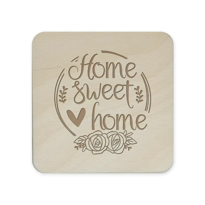 Home sweet home - podložky pod hrnek