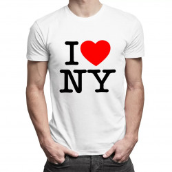 VÝPRODEJ - I Love NY - pánské tričko s potiskem