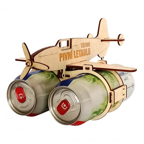 Tátovo pivní letadlo - letadlo na pivo