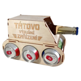 Tátovo výbušné zařízení  - tank na pivo