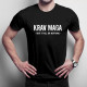 Krav maga - give it all or nothing - pánské tričko s potiskem