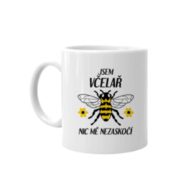 Jsem včelař, nic mě nezaskočí - hrnek s potiskem