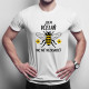 Jsem včelař, nic mě nezaskočí - pánské tričko s potiskem