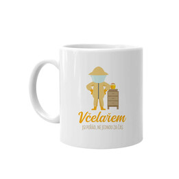 Včelařem jsi pořád, ne jednou za čas - hrnek s potiskem