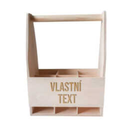 Přepravka s vlastním textem