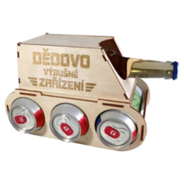 Dědovo výbušné zařízení - tank na pivo