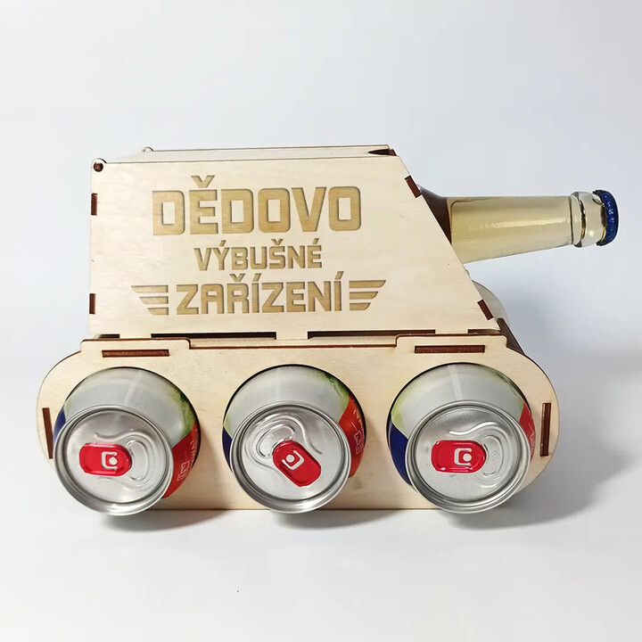 Dědovo výbušné zařízení - tank na pivo