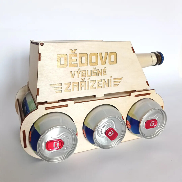 Dědovo výbušné zařízení - tank na pivo