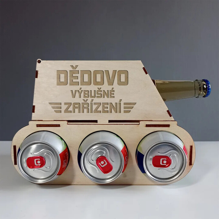 Dědovo výbušné zařízení - tank na pivo