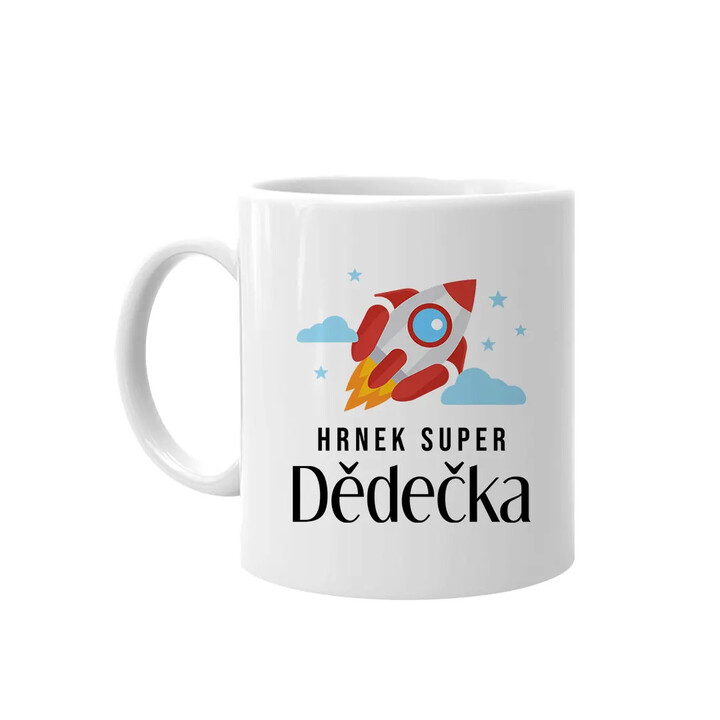 Hrnek super dědečka - hrnek s potiskem