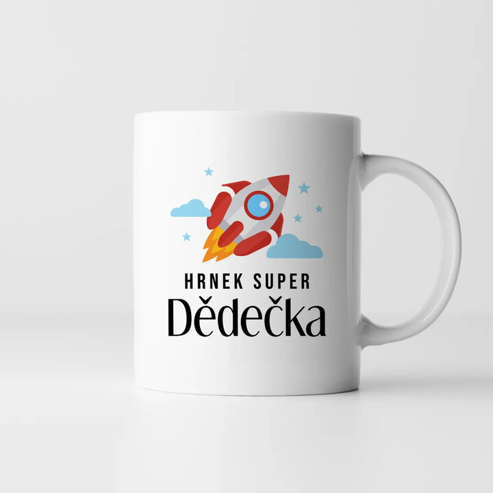 Hrnek super dědečka - hrnek s potiskem