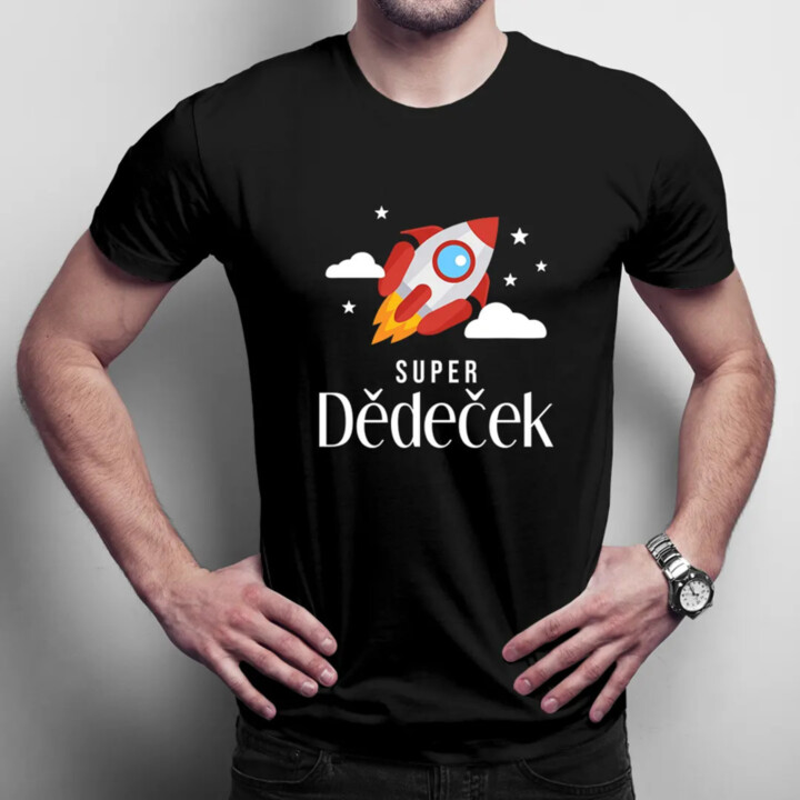 Super dědeček - pánské tričko s potiskem
