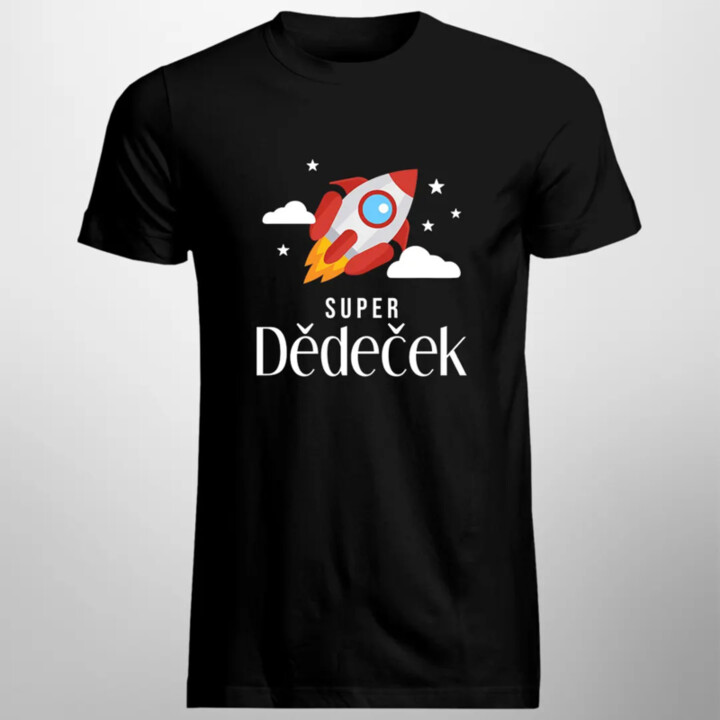 Super dědeček - pánské tričko s potiskem