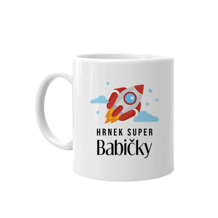 Hrnek super babičky - hrnek s potiskem