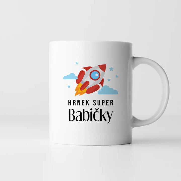 Hrnek super babičky - hrnek s potiskem