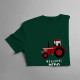 Nejlepší děda jezdí traktorem - pánské tričko s potiskem