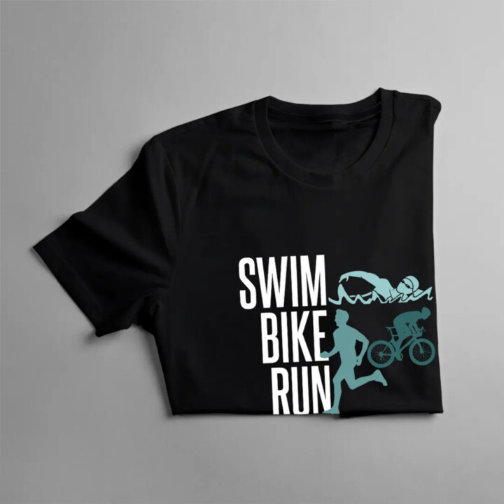 Triathlon - swim, bike, run v2 - pánské tričko s potiskem