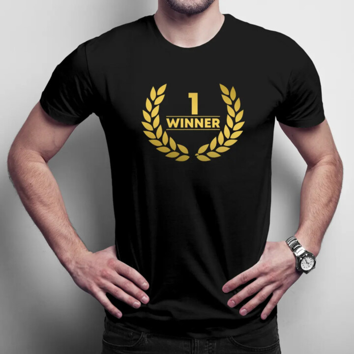 Winner v2 - pánské tričko s potiskem