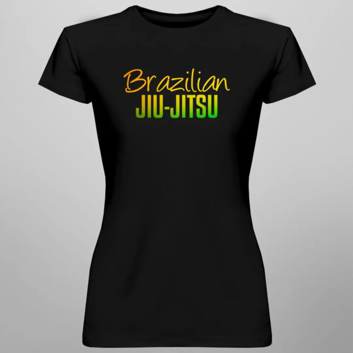 Brazilian Jiu-Jitsu - dámské tričko s potiskem