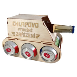 Chlapovo výbušné zařízení - tank na pivo