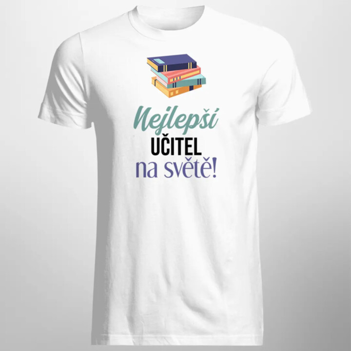 Nejlepší učitel na světě - pánské tričko s potiskem