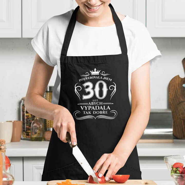 Potřebovala jsem 30 let, abych vypadala tak dobře - zástěra