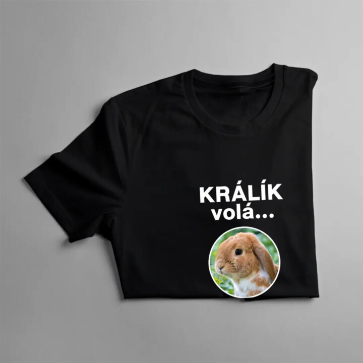 Králík volá, musím jít - dámské tričko s potiskem