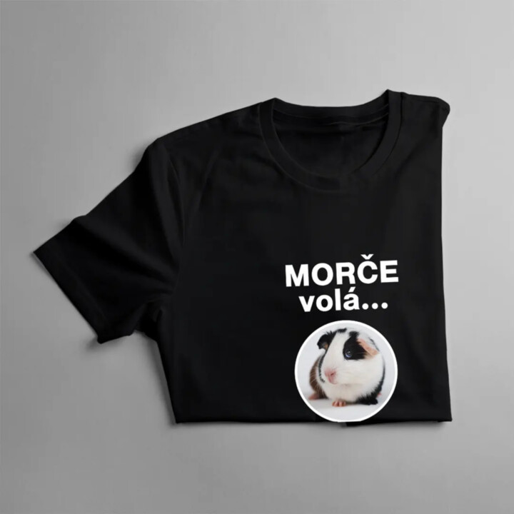 Morče volá, musím jít - dámské tričko s potiskem