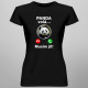 Panda volá, musím jít - dámské tričko s potiskem