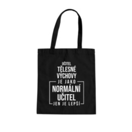 Učitel tělesné výchovy - taška s potiskem