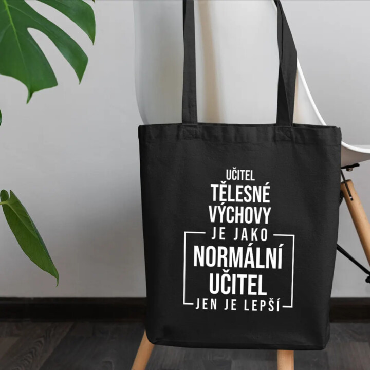 Učitel tělesné výchovy - taška s potiskem
