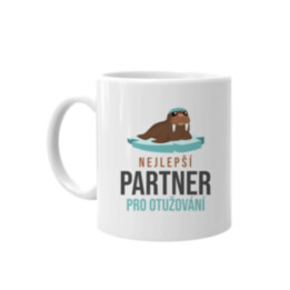 Nejlepší partner pro otužování - hrnek s potiskem