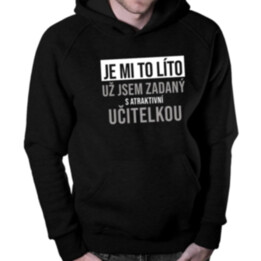 Zadaný s atraktivní učitelkou - pánská mikina s potiskem