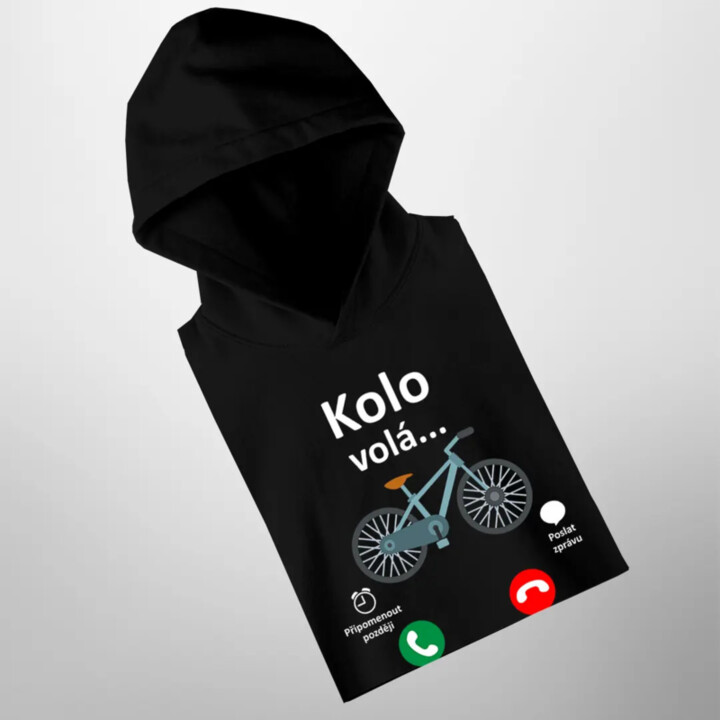 Kolo volá - musím jít (verze 2) - pánská mikina s potiskem