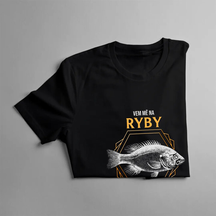 Vem mě na ryby místo all-inclusive - dámské tričko s potiskem