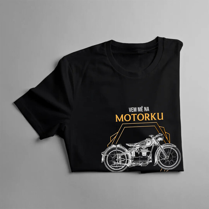 Vem mě na motorku místo all-inclusive - dámské tričko s potiskem