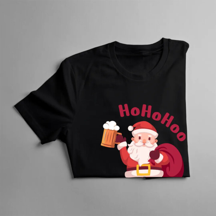 Ho Ho Hoo na pivo - pánské tričko s potiskem