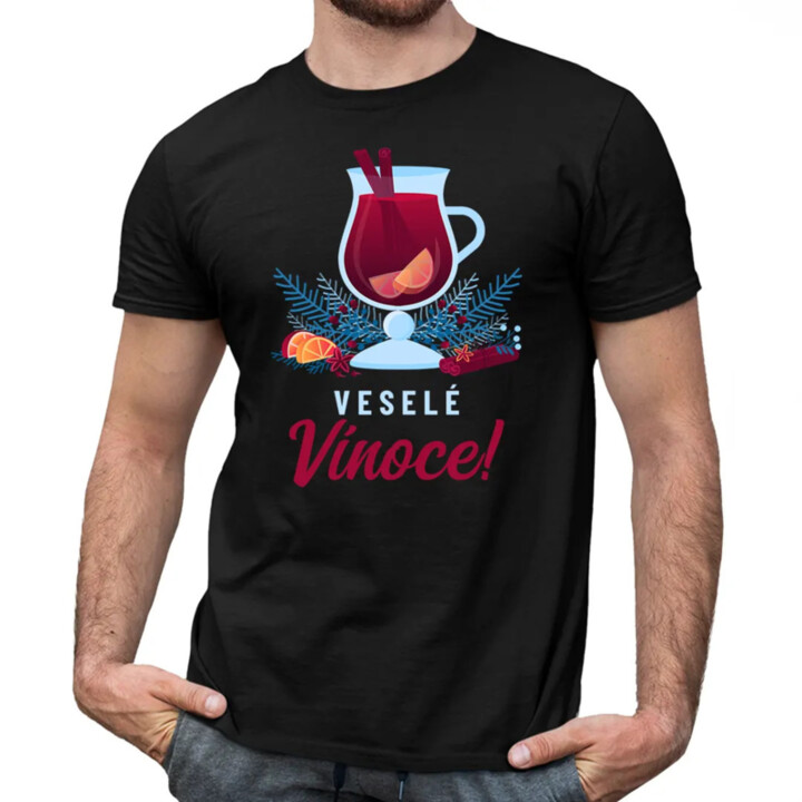 Veselé Vínoce! - pánské tričko s potiskem