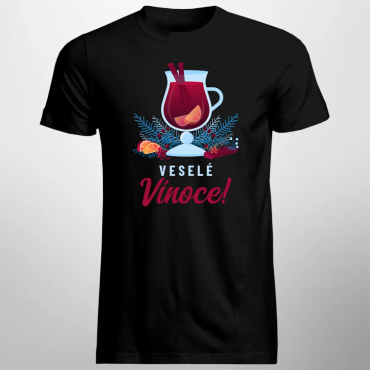 Veselé Vínoce! - pánské tričko s potiskem